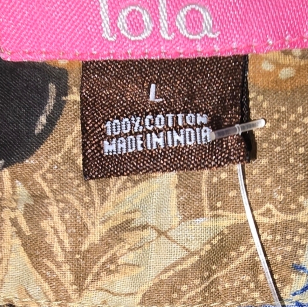 Multicolor Patterned Women's Top - Picture 3 of 4